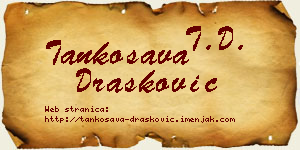 Tankosava Drašković vizit kartica